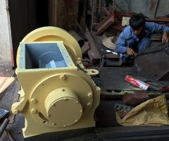 Máy bâm mì, Bâm nhựa